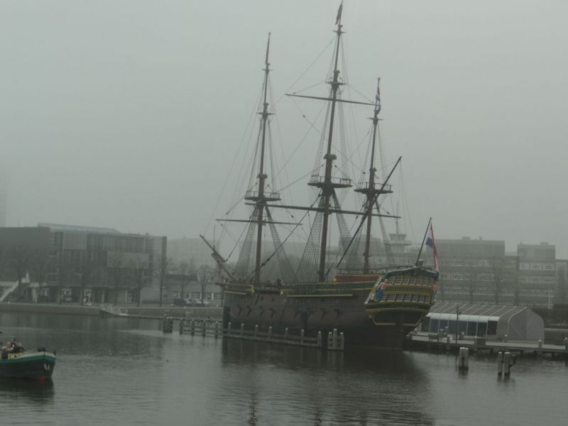 Stadtadtrundfahrt Amsterdam - Historisches Segelschiff